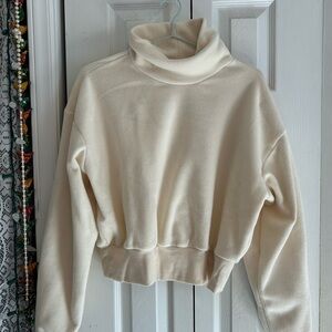 Old Navy Cream Cowl Neck Sweater